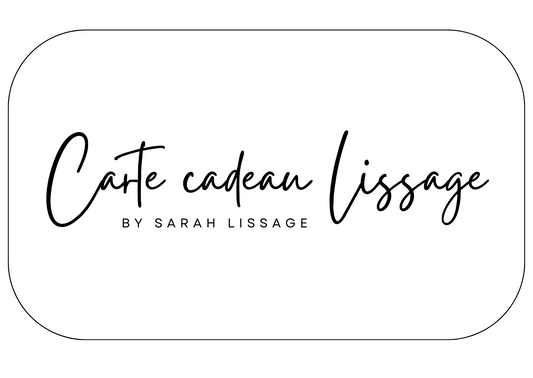 carte cadeau pour lissage proposée par by sarah lissage